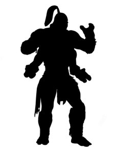 Mortal Kombat Stencil 8