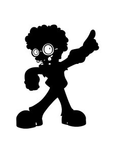 Plants vs Zombies Stencil 10