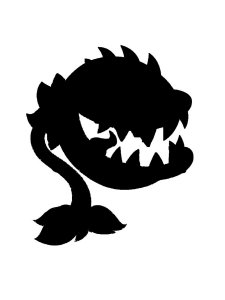 Plants vs Zombies Stencil 9
