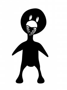 Rainbow Friends Stencil 11