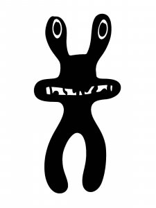 Rainbow Friends Stencil 12