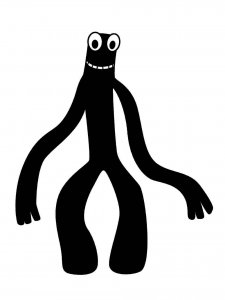 Rainbow Friends Stencil 5