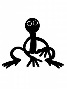 Rainbow Friends Stencil 9