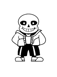 Undertale Stencil 3