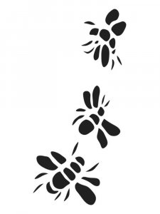 Bee Stencils 6