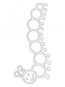 Caterpillar Stencils 7