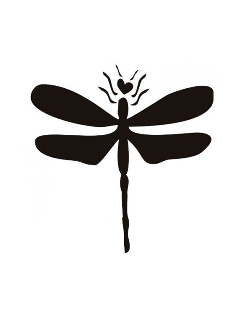 Dragonfly Stencil Printable