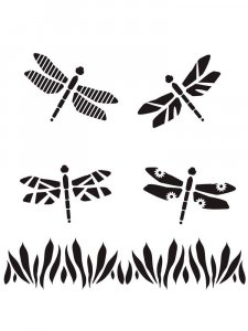 Dragonfly Stencils 7