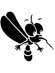 Mosquito Stencil 2