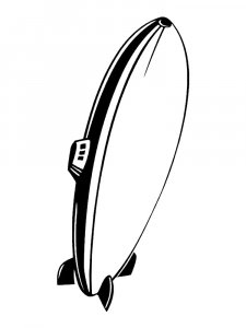 Airship Stencil 10