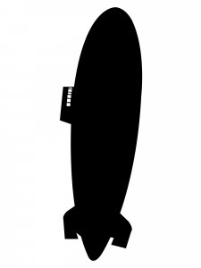 Airship Stencil 5