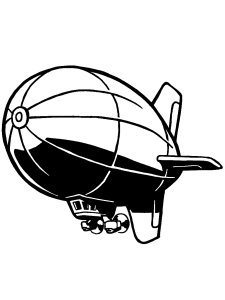 Airship Stencil 7