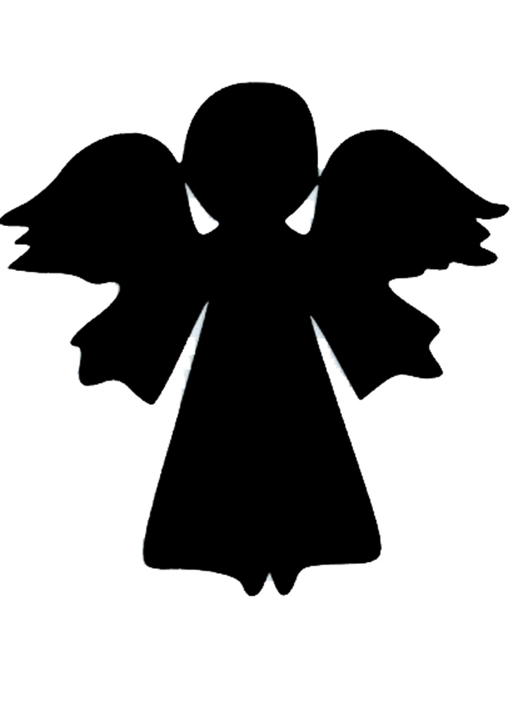 Free printable Angel stencils and templates