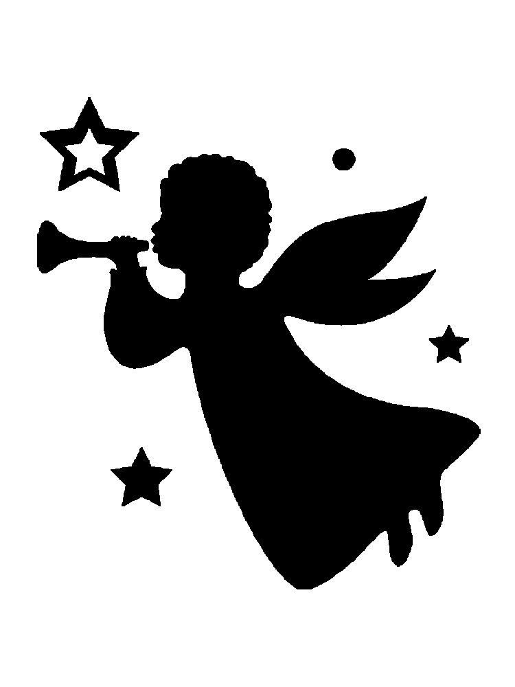 Free Printable Angel Stencils And Templates