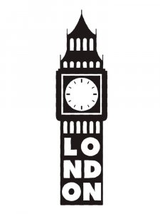 Big Ben Stencil 10
