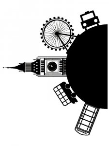 Big Ben Stencil 12