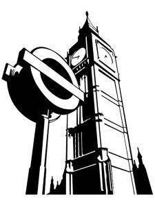 Big Ben Stencil 3