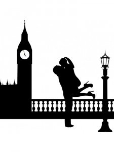 Big Ben Stencil 9