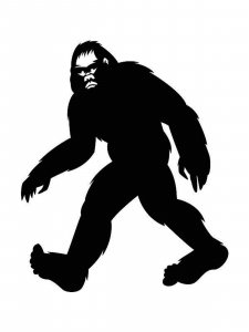 Bigfoot Stencil 10