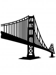 Bridge Stencil 23