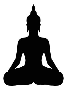 Buddha Stencil 1