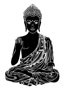 Buddha Stencil 10
