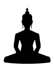 Buddha Stencil 8