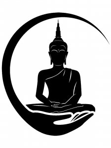 Buddha Stencil 9