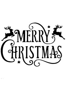 Christmas Stencil 17
