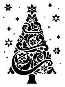 Christmas Stencil 28