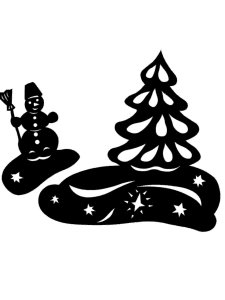Christmas Stencil 37