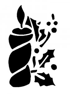 Christmas Stencil 47