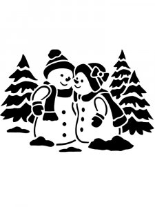 Christmas Stencil 48