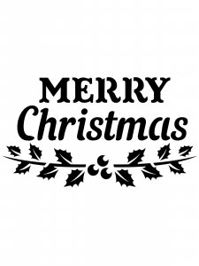 Christmas Stencil 6