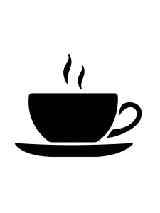 Coffee Stencil 5