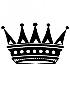 Crown Stencil 10