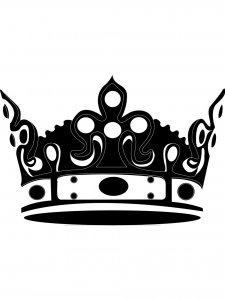 Crown Stencil 18