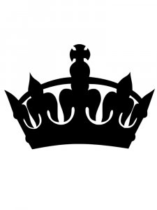 Crown Stencil 20