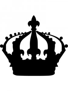 Crown Stencil 5