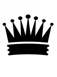 Crown Stencil 7