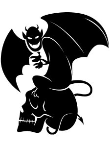 Devil Stencil 10