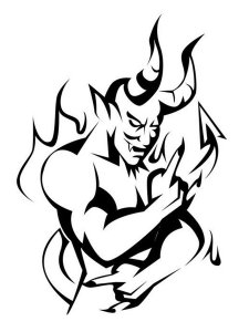 Devil Stencil 3