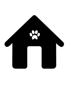 Dog House Stencil 1