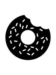 Donut Stencil 3