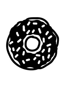 Donut Stencil 6