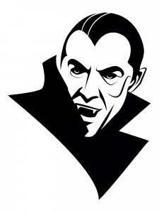 Dracula Stencil 8