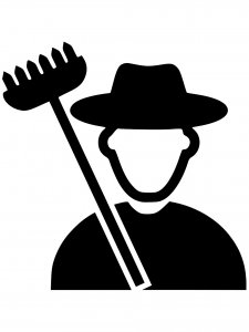 Farmer Stencil 1