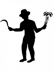 Farmer Stencil 14
