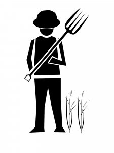 Farmer Stencil 4