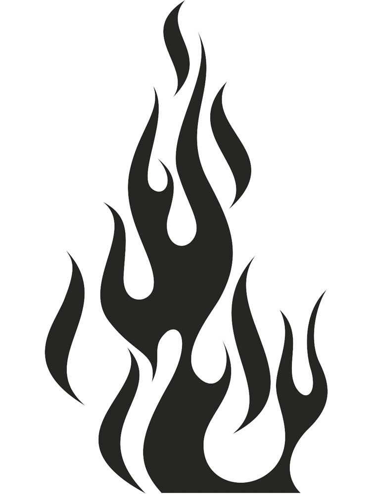 Free printable Fire stencils and templates